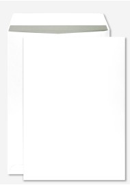 Versandtaschen Weiß DIN B4 (250 x 353 mm) 90 g/m² haftklebend - 250 Stück