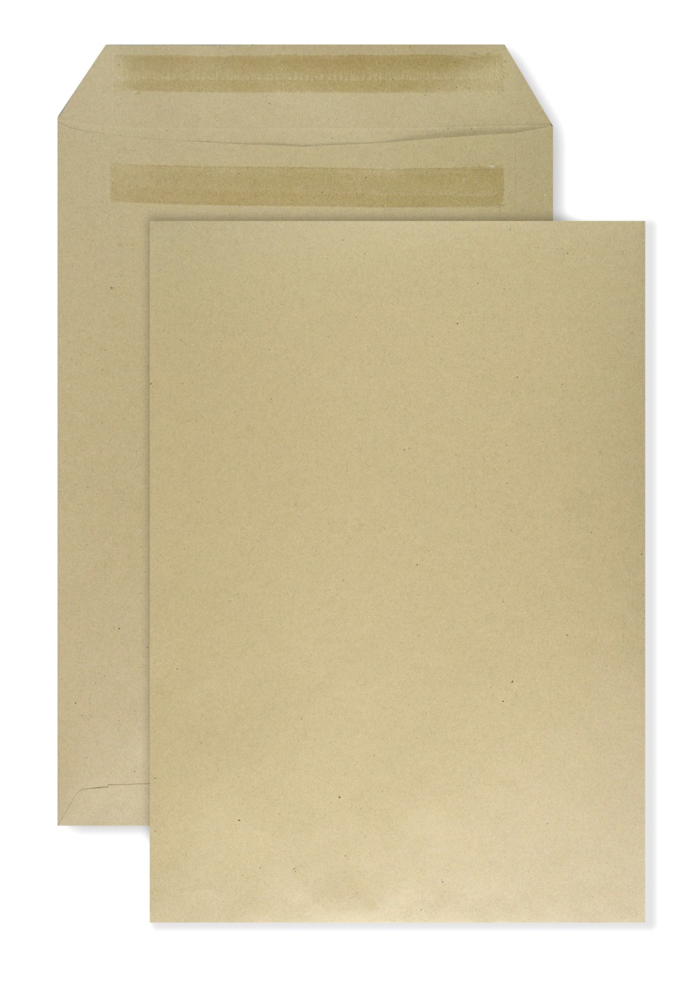 Versandtaschen Braun DIN C4 (229 x 324 mm) 90 g/m² nassklebend - 500 Stück Versandtaschen Braun DIN C4 (229 x 324 mm) 90 g/m² nassklebend - 500 Stück