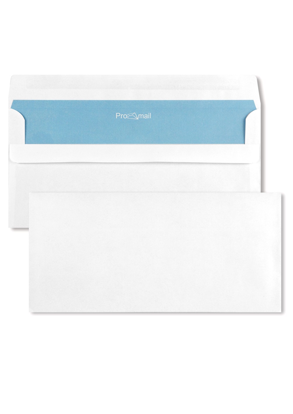Versandtaschen Weiß DIN lang (110 x 220 mm) 90 g/m² selbstklebend - 1000 Stück Versandtaschen Weiß DIN lang (110 x 220 mm) 90 g/m² selbstklebend - 1000 Stück