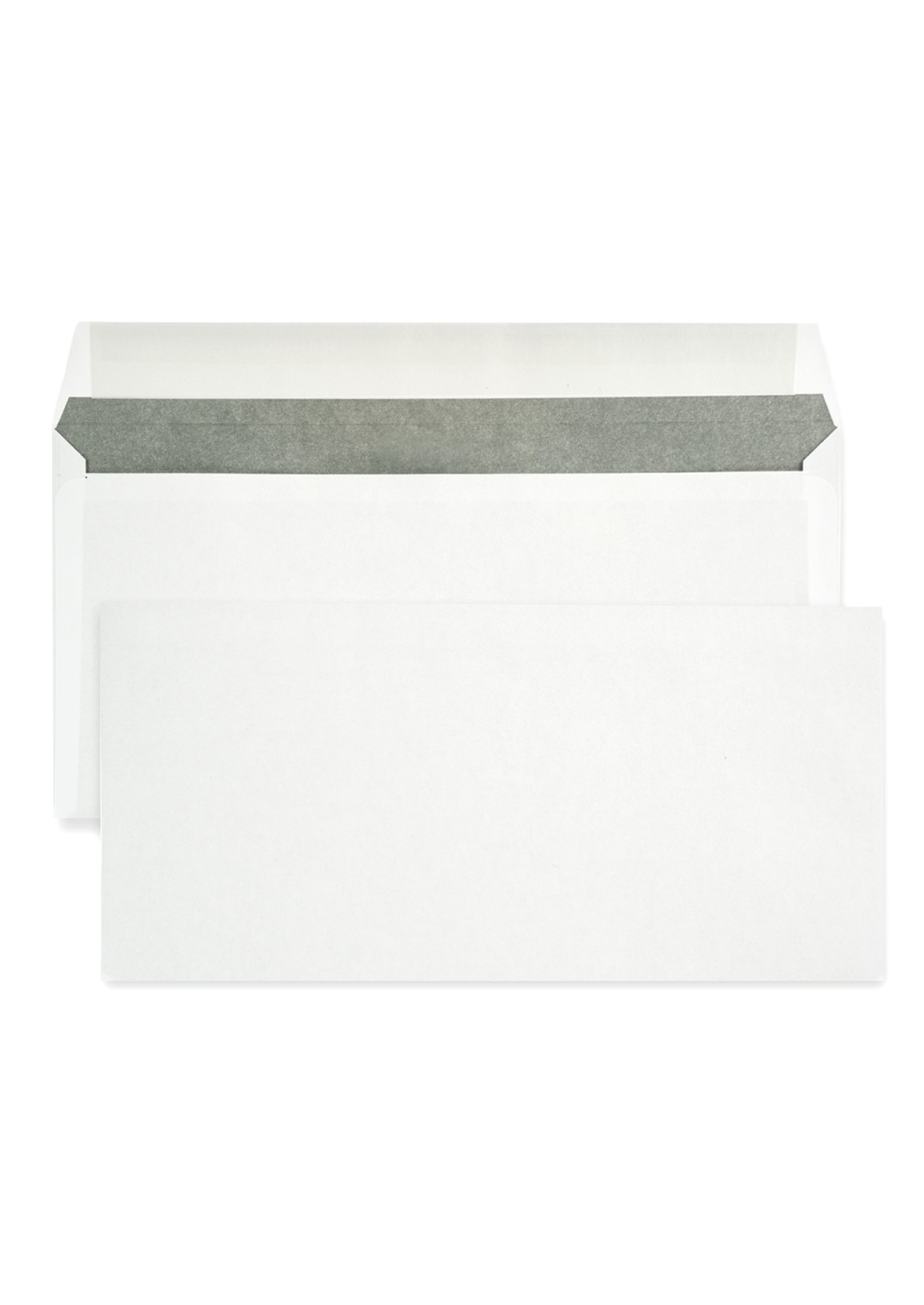 Versandtaschen Weiß DIN lang (110 x 220 mm) 90 g/m² haftklebend - 1000 Stück Versandtaschen Weiß DIN lang (110 x 220 mm) 90 g/m² haftklebend - 1000 Stück